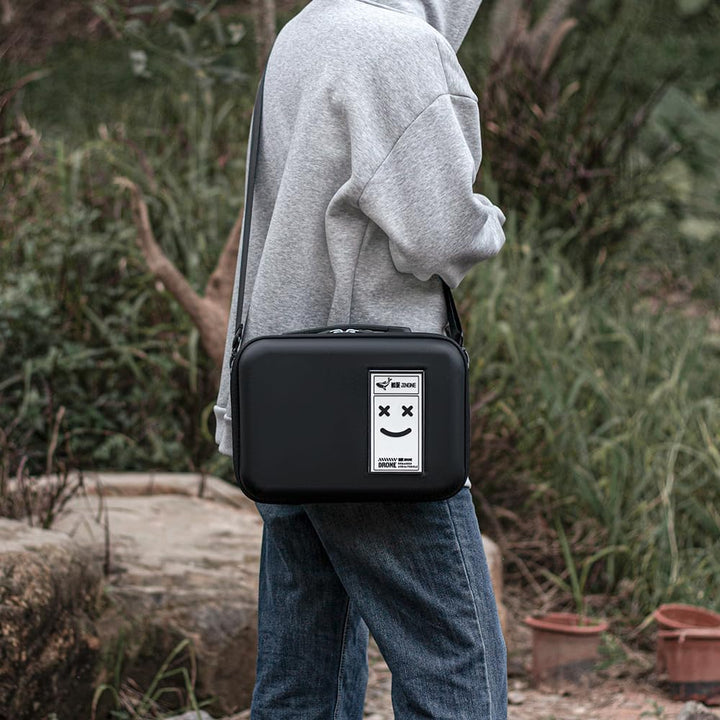 Neo 2 Tasche,Tragbar PU Case für DJI Neo 2 Fly More Combo Zubehör, Features Reusable Hook and Loop S