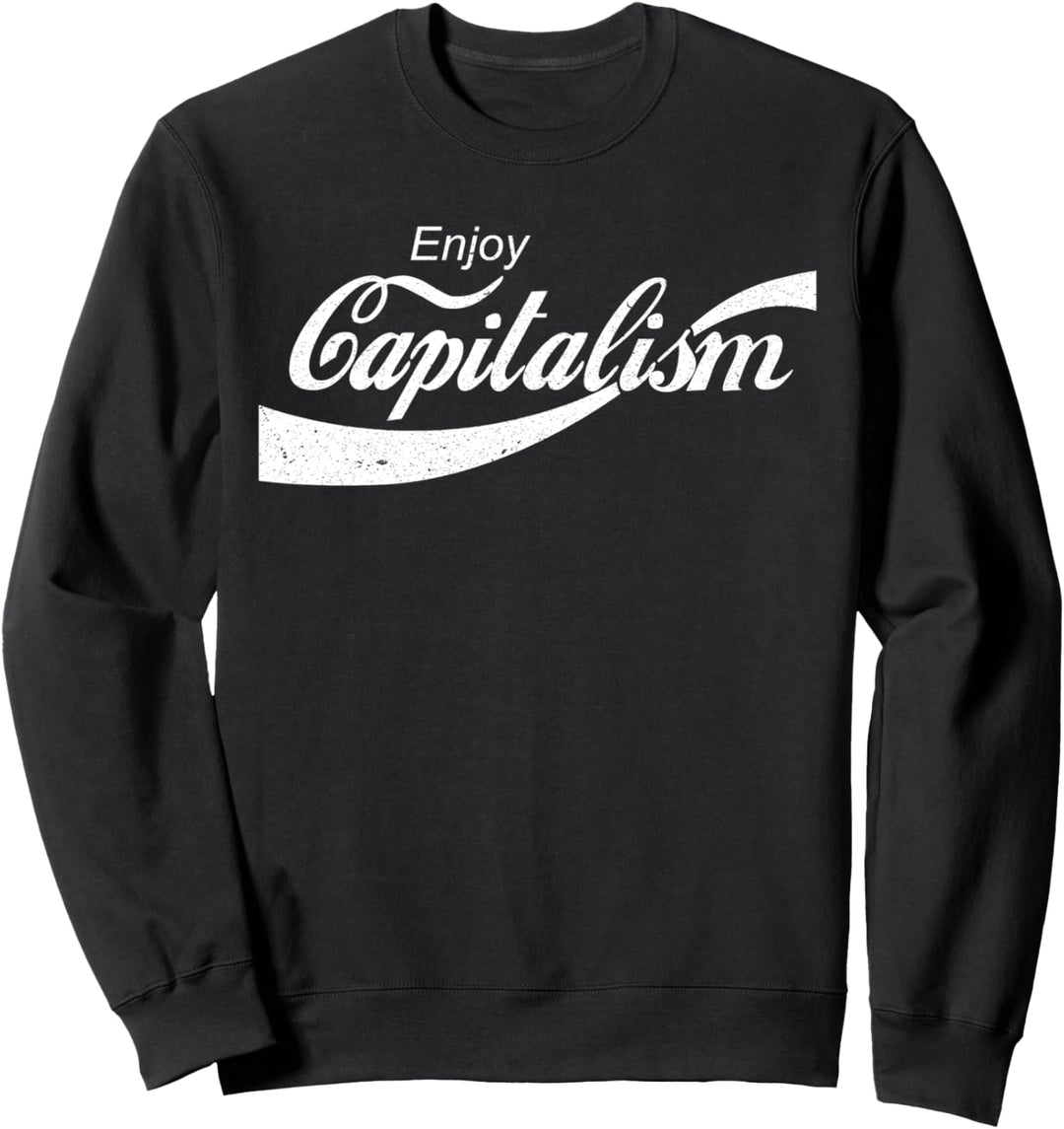 Geniessen Sie den Kapitalismus für amerikanischen Unternehmer. Sweatshirt