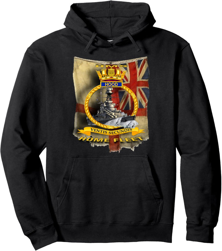 Schlachtkreuzer „HMS Hood“ Pullover Hoodie