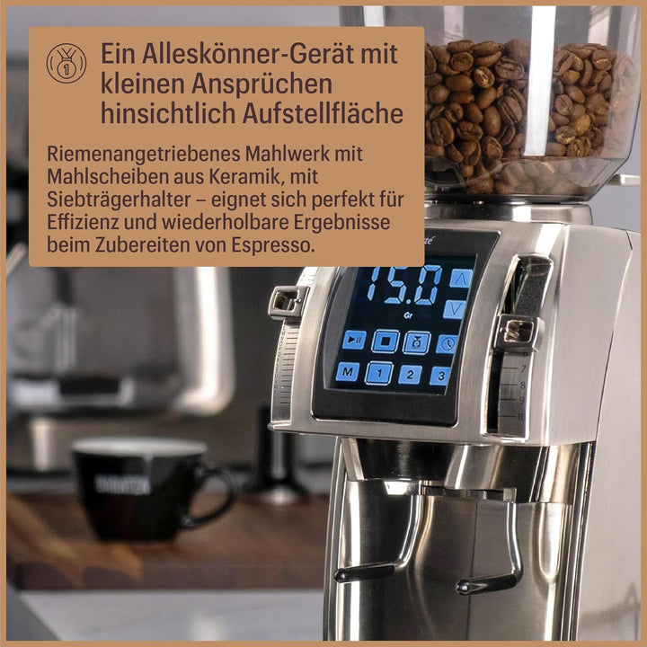 Baratza - Forte AP 230V Kaffeemühle - Elektrische Kaffeemühle mit Mahlwerk, Edelstahl ZCG1085SIL4FEU