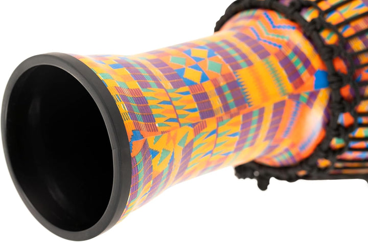 Meinl Percussion 20cm Rope Tuned Travel Series Djembe Trommel - mit Ziegenfell - Musikinstrument für