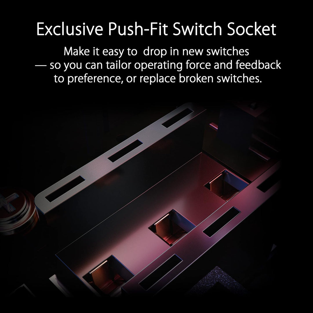 ASUS ROG Spatha X Gaming Maus (kabellos, kabelgebunden, magnetische Ladestation, 12 programmierbare
