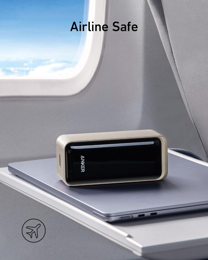 Anker Prime Powerbank, 20.000mAh externer Akku mit 200W Leistung, Digitales Display, 2X USB-C und 1x