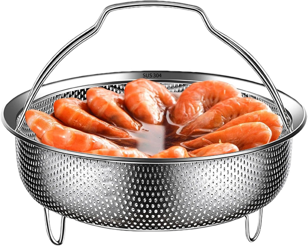 Metall-Dampfkorb – Stahl-Reis-Waschmaschinen-Dampfkörbe, Gemüse-Dampfgarer, Lebensmittel-Dampfkorb m
