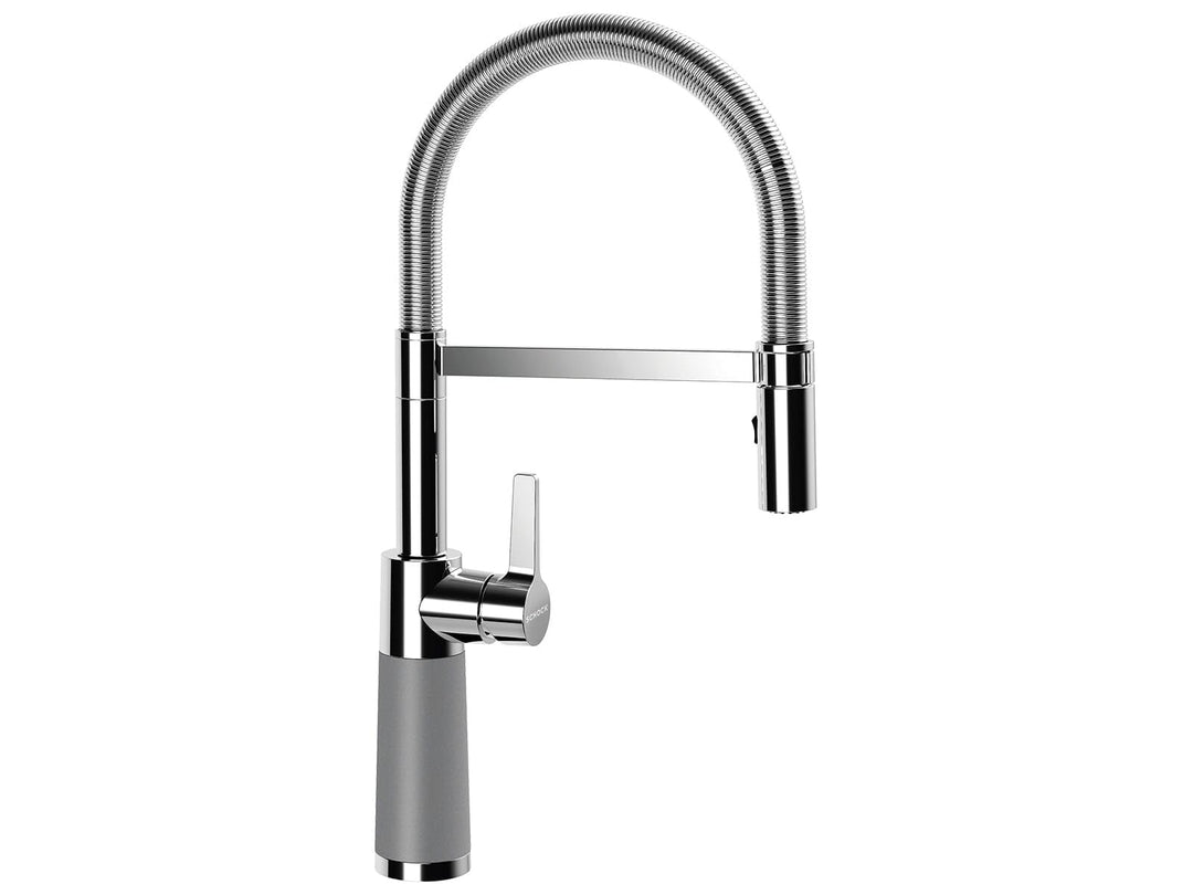 SCHOCK Küchenarmatur SC-550 Croma – Hochdruck Armatur CRISTALITE mit Festauslauf und Standard Norm-A