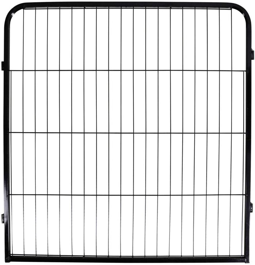 Kerbl 80577 Hunde- und Welpengehege 80x77cm, 8 Elemente, mit Türe, 20.12 kg