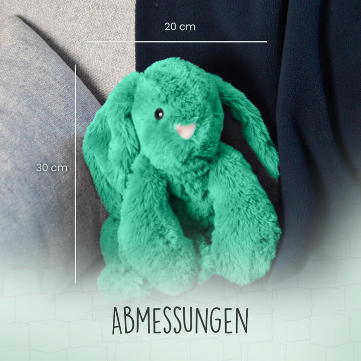 Cozy Dog Bunny Kuscheltier Hund - Kuscheltier mit Herzschlag - Plüschtier Hund - reduziert Trennungs