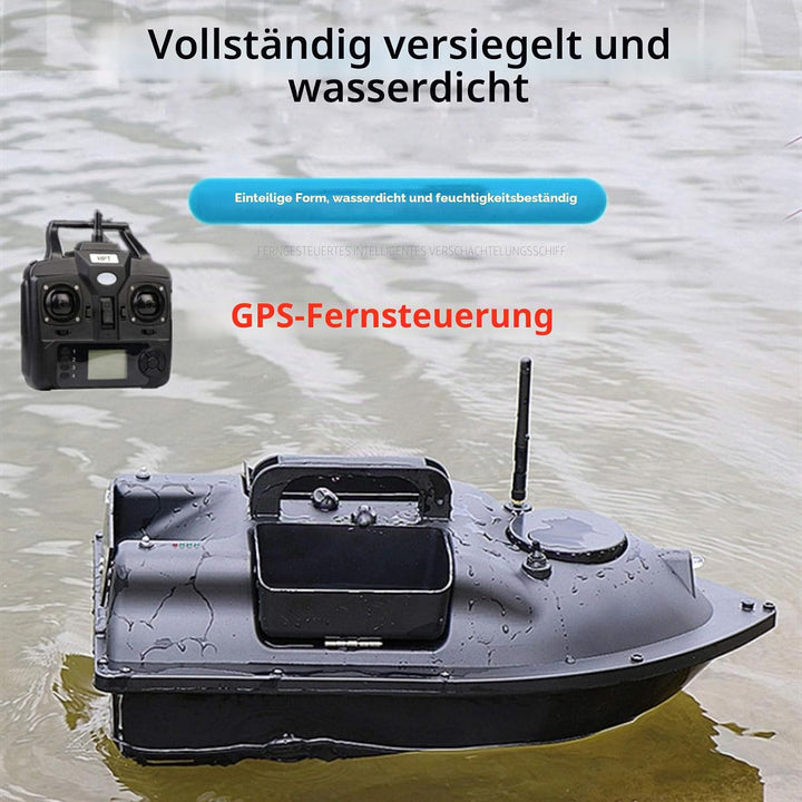 DYJD GPS-Smart-RC Wireless-Köder-Boot 2kg Laden automatischer Vorschub Return Fernbedienung 500M Ent