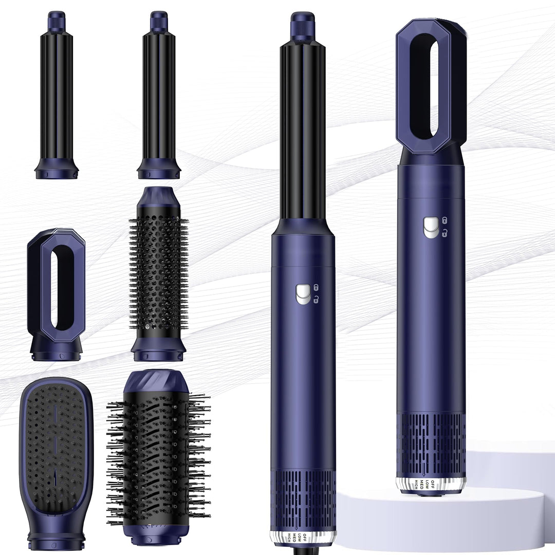 Pro Haarstyler Warmluftbürste Hair Styler Set Hairstyler 6 in 1, Atopskins 6 In 1 Air Styler Set, Fö
