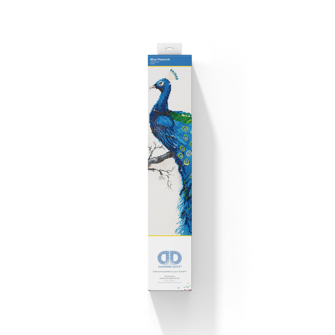 Diamond Dotz Blue Peacock DD13.012 Blauer Pfau, Blauer Pfau