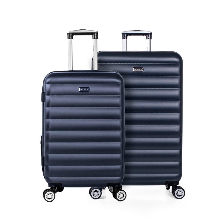 ITACA - 3er Hartschalen Kofferset 55/65/75 cm ABS. 4 Rollen. Erweiterbar. Robuster und Leichter. Han