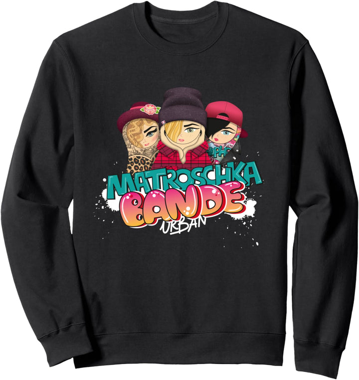 Matroschka Bande / Rockabilly / Hipster / Graffiti Sweatshirt