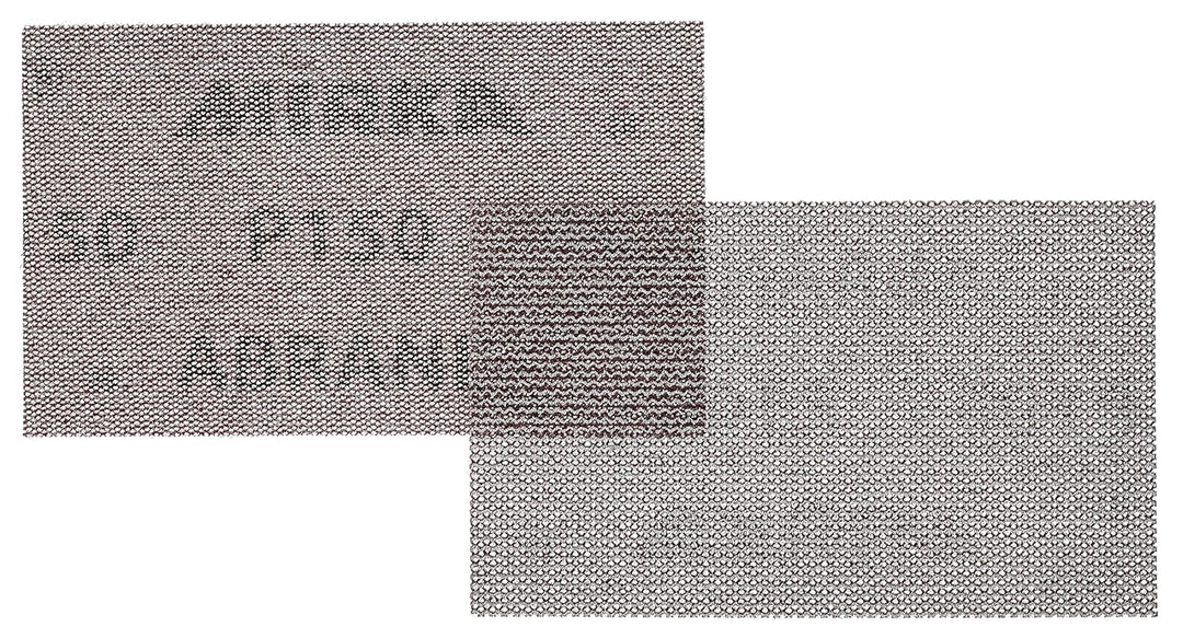 Mirka Abranet Netz-Schleifstreifen 81x133 mm Klett / Korn P150 / 50 Stk / zum Schleifen von Holz, Sp