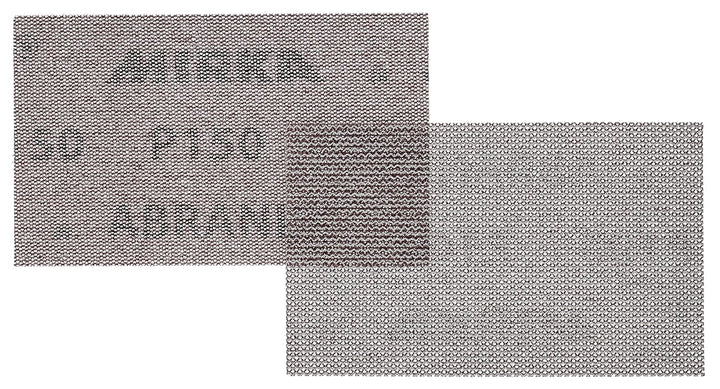 Mirka Abranet Netz-Schleifstreifen 81x133 mm Klett / Korn P150 / 50 Stk / zum Schleifen von Holz, Sp