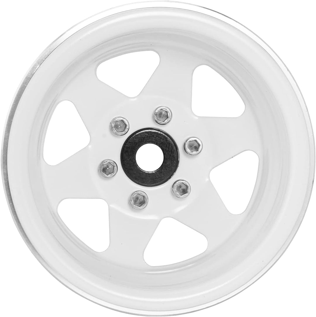 INJORA 1.9 Beadlock Felge Offset -8.9mm Metall Deep Dish Nabe für 1/10 RC Crawler Car TRX4 Axial SCX