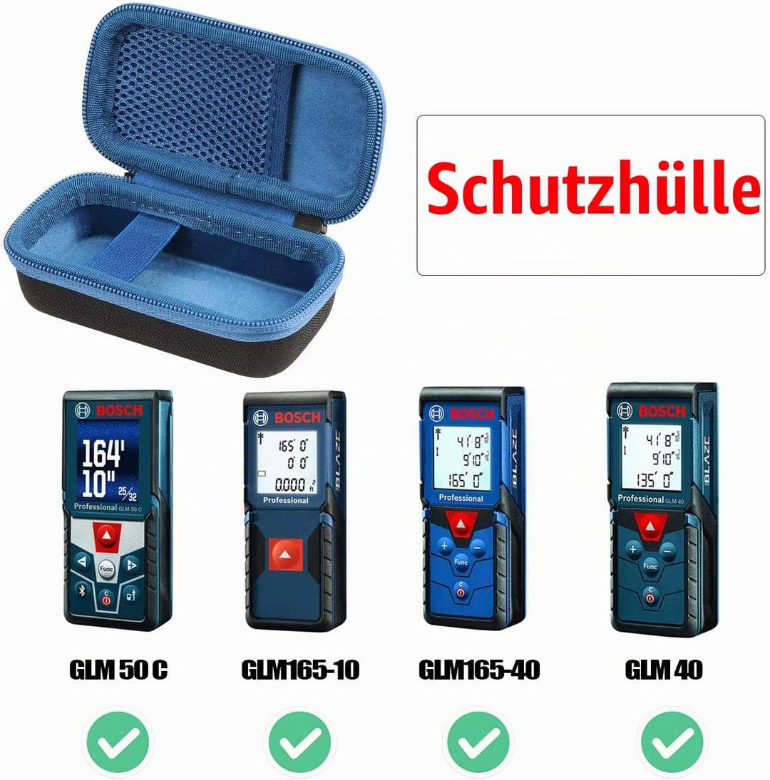 co2CREA Hart Tasche für Bosch Professional Laser Entfernungsmesser GLM 40 /GLM 50 C /GLM165-10 /Bosc