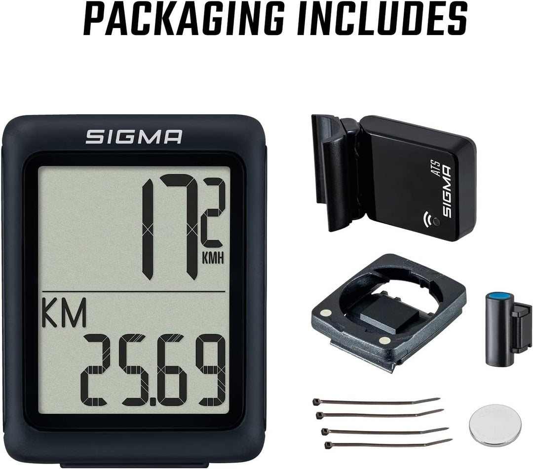 SIGMA SPORT BC 5.0 | Fahrradcomputer mit zahlreichen Funktionen | Einsteiger Bike Computer | leicht