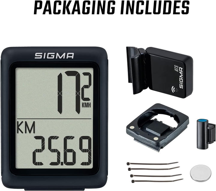 SIGMA SPORT BC 5.0 | Fahrradcomputer mit zahlreichen Funktionen | Einsteiger Bike Computer | leicht