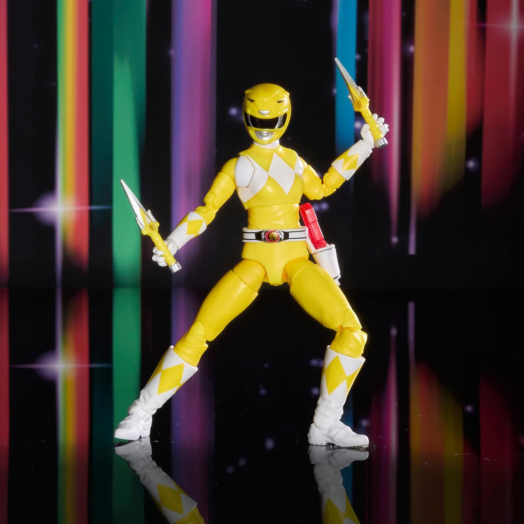 Power Rangers Lightning Collection Remastered Dekofigur Mighty Morphin Ranger, 15 cm, Gelb
