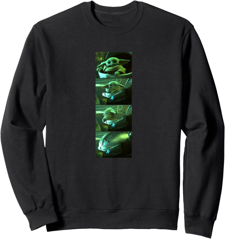 Star Wars: The Mandalorian The Child Time To Hide Panels Sweatshirt