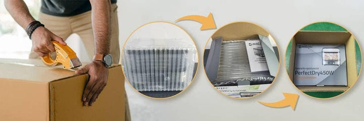 MalTec Dörautomat mit Timer Dörrgerät 450W Lufttrockner mit 5 Ebene für Lebensmittel Pilzen/Fleisch/