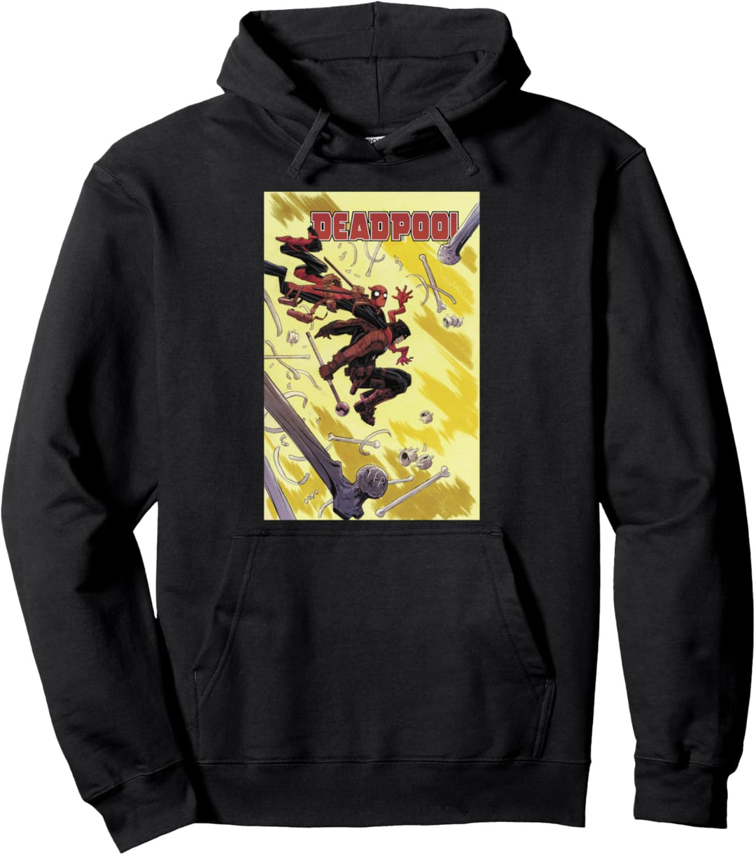 Marvel Deadpool Comic Cover Pullover Hoodie