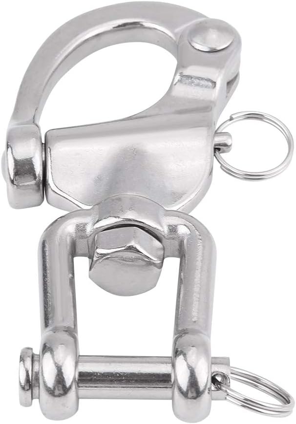 Schnappschäkel Gross Kutsche-Für Schnappschäkel 128Mm - Edelstahl-Wirbelschäkel, 316 Edelstahl-Wirbe