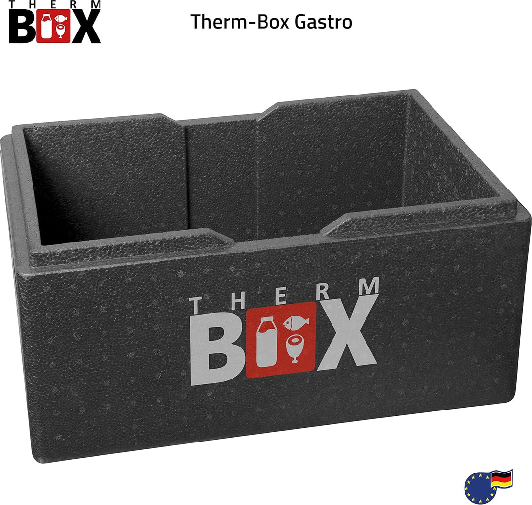 THERM BOX Profi Styroporboxen stappelbar 5 bis 80 Liter Isolierbox Thermobox Warmhaltebox Kühlbox Th