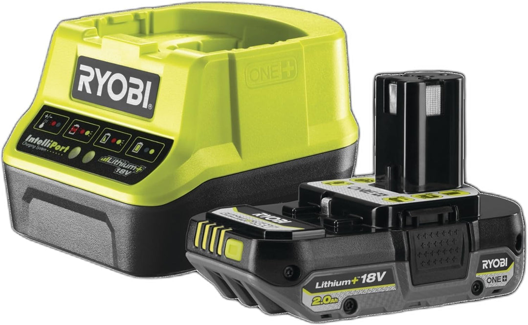 RYOBI 18 V ONE+ Akku-Luftpumpe R18VI-1C20GZL (max. Druck 0,034 bar, Ideal zum Aufpumpen von Schlauch