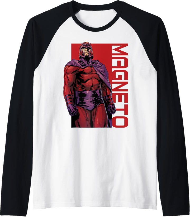 Marvel X-Men Magneto Villainous Mutant Raglan