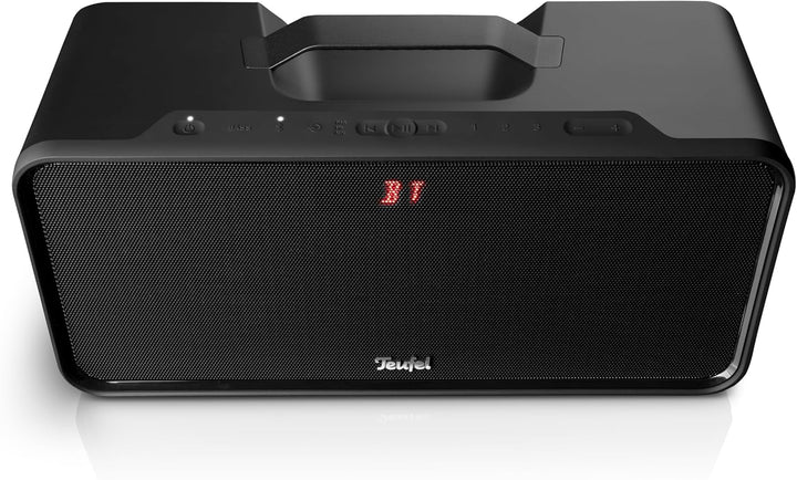 Teufel BOOMSTER 4 Robuster Bluetooth Lautsprecher mit 2.1-Stereo-System Soundsystem DAB+ und FM-RDS-