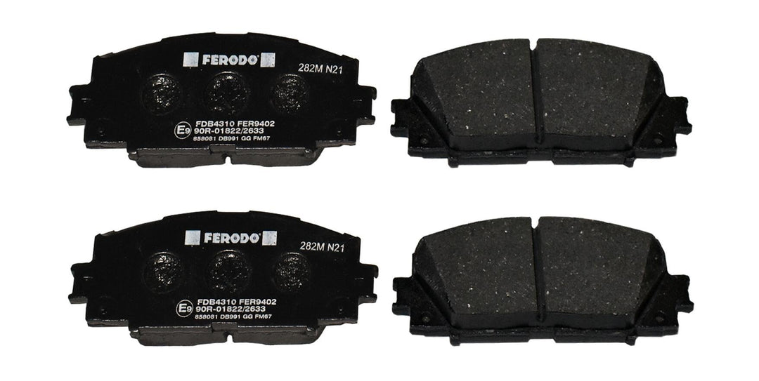Ferodo FDB4310 PREMIER Bremsbelagsatz, Scheibenbremse - (4-teilig) - (4 Stück)