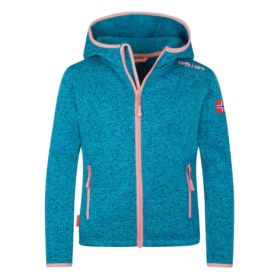 Trollkids Girls Jondalen Jacket XT Harbor Blue 92, Harbor Blue 92