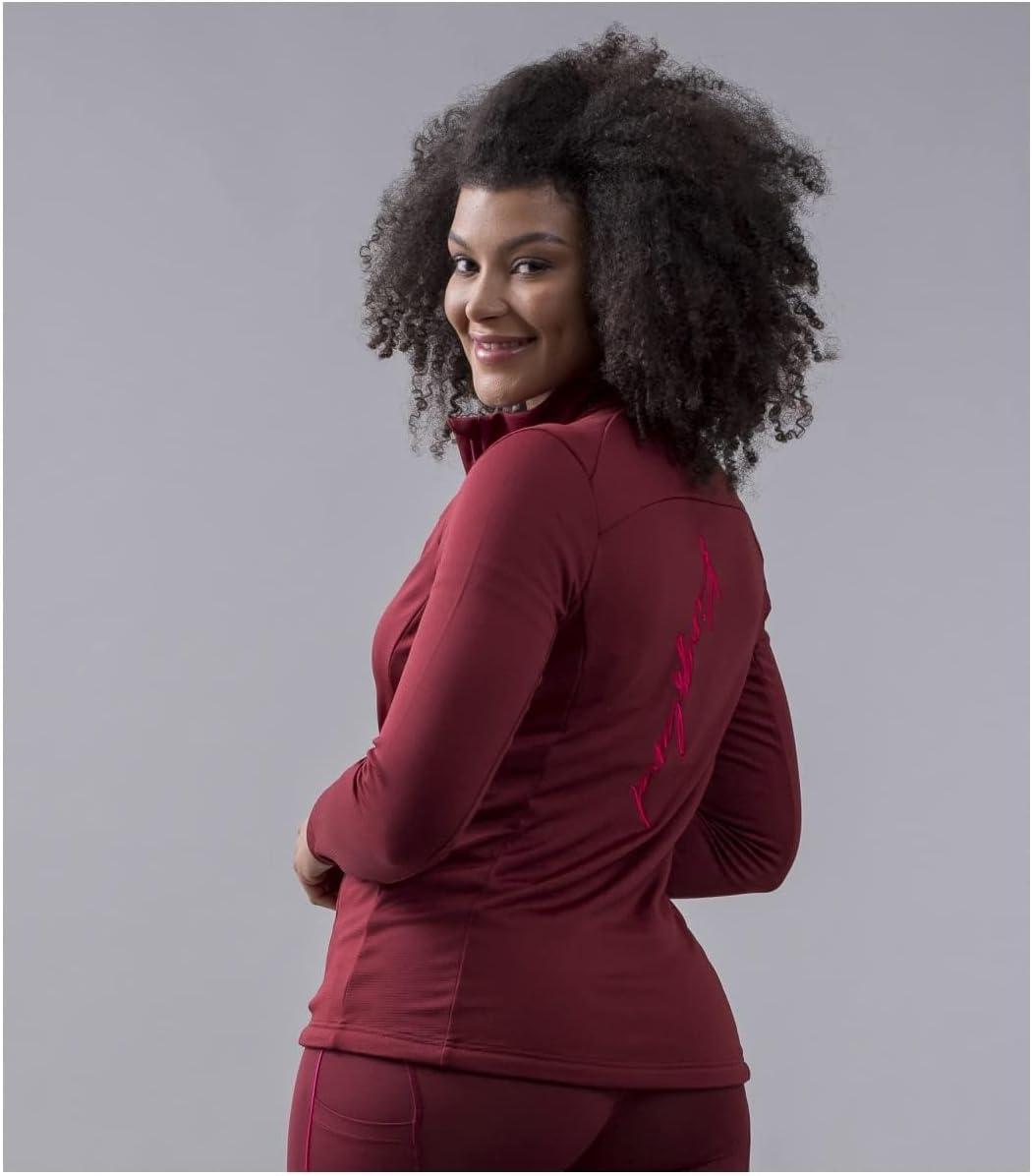 Kingsland Damen Fleecejacke KLOlyvia S burgundy, S burgundy