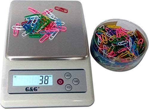 G&G KF6K Küchenwaage, 6kg /0.1g, einstellbare Abschaltautomatik, Feinwaage Digitalwaage, mit Netztei