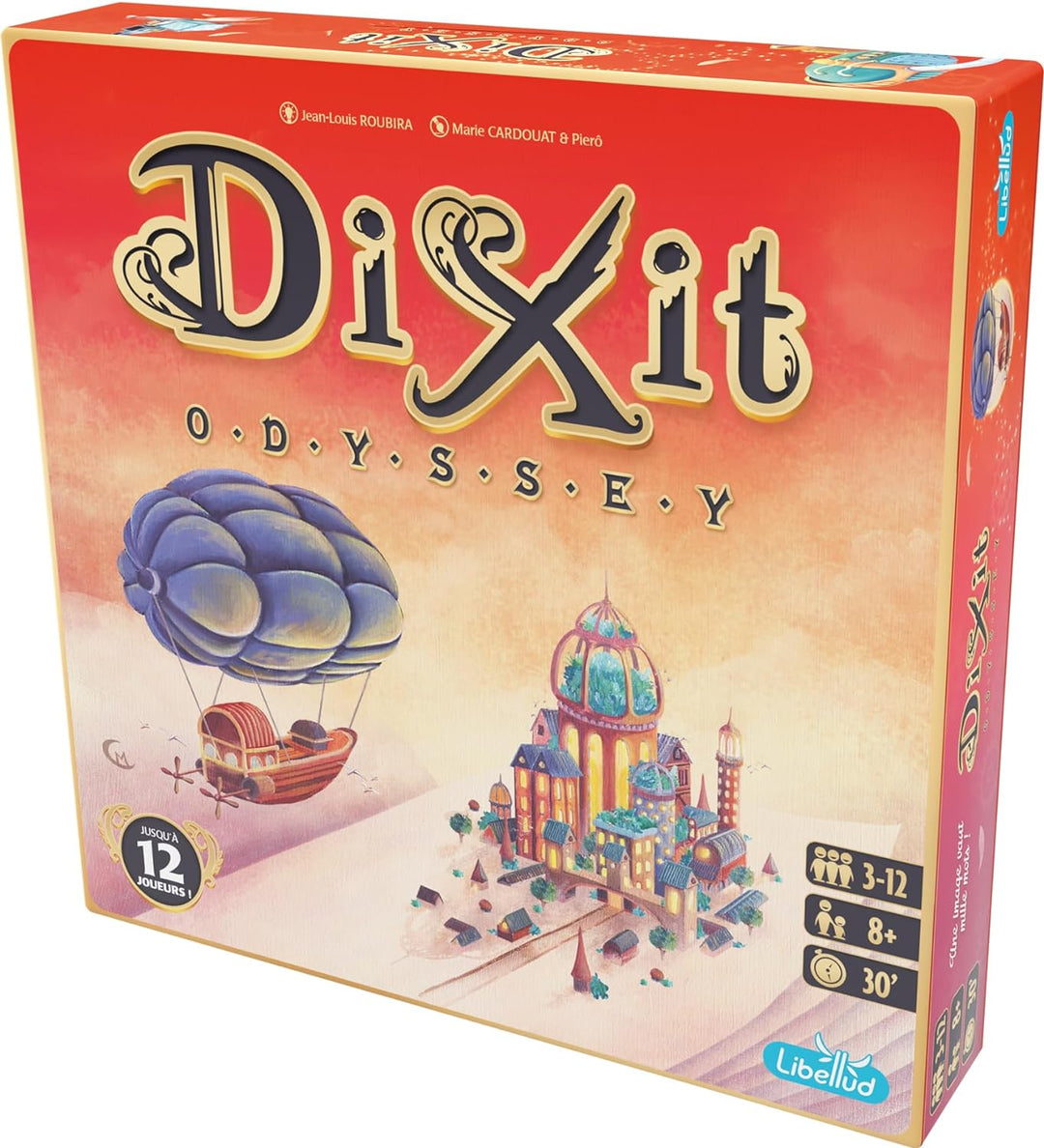 Libellud | Dixit Odyssey (Edition 2022) | Kommunikationsspiel | Alter: 8+ | 3 bis 12 Spieler | Spiel