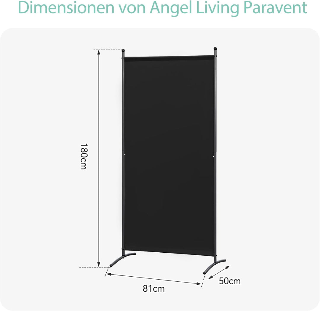Angel Living Paravent 1 Teilig,Trennwand Raumteiler Paravent Raumteiler Innen Sichtschutz Wandschirm