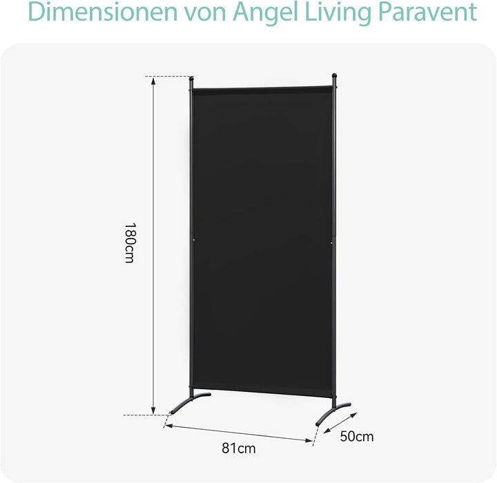Angel Living Paravent 1 Teilig,Trennwand Raumteiler Paravent Raumteiler Innen Sichtschutz Wandschirm