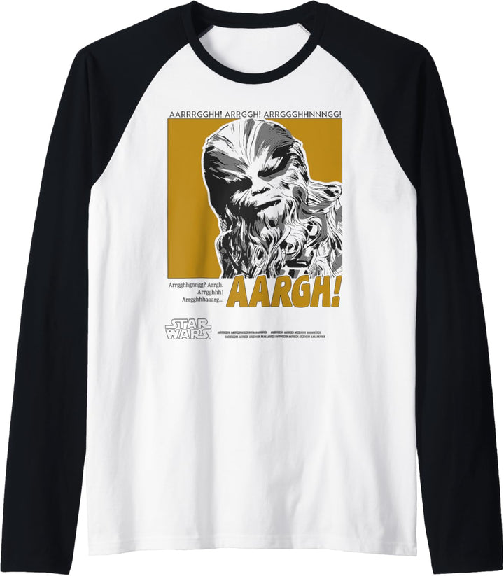 Star Wars Wookie Aargh Poster Raglan