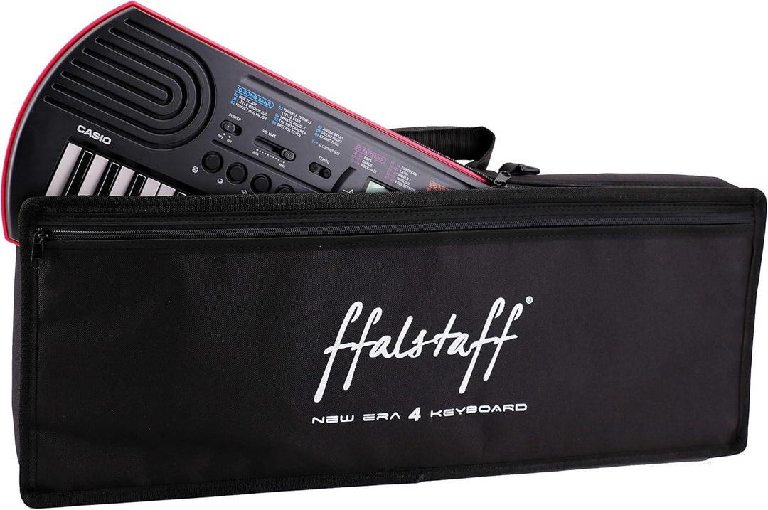 ffalstaff Halbstarre Tasche 65 x 23 x 7 cm mit Polsterung 10 mm, empfohlen für Keyboard CASIO SA50/5