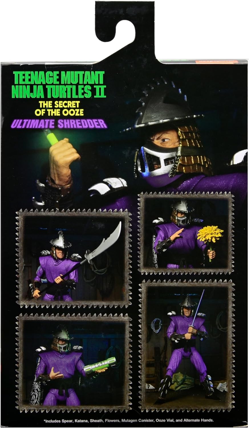 NECA Teenage Mutant Ninja Turtles 2 7" Actionfigur Shredder Material: Kunststoff. Hersteller