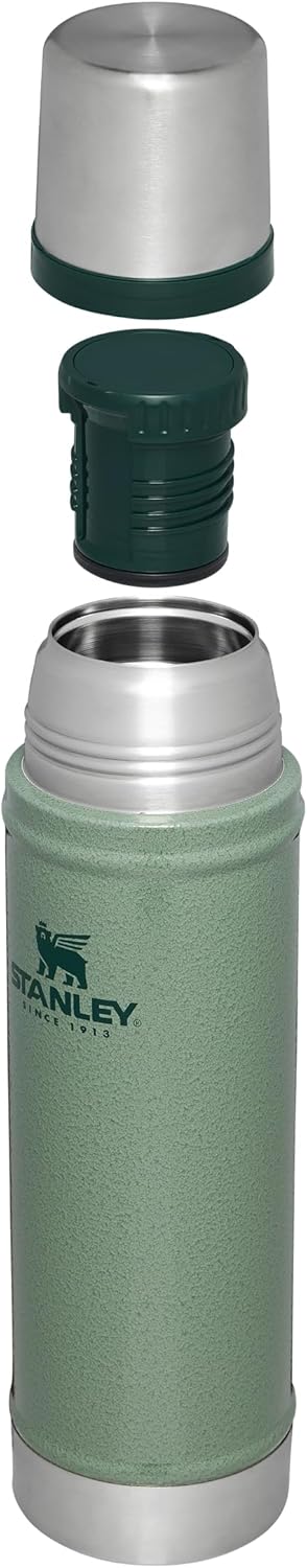 Stanley 1913 Classic Legendary Thermosflasche 0.59L - Thermos Hält 18 Stunden Heiss Oder Kalt - Edel