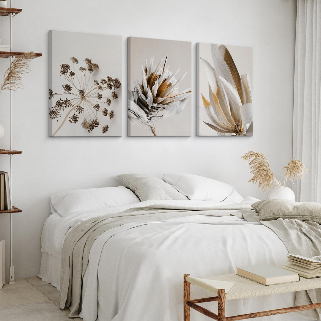 Muralo - Wandbilder Set - Leinwand Bilder Set Aufhängefertig - das Leinwandbilder Set - Bilder für W