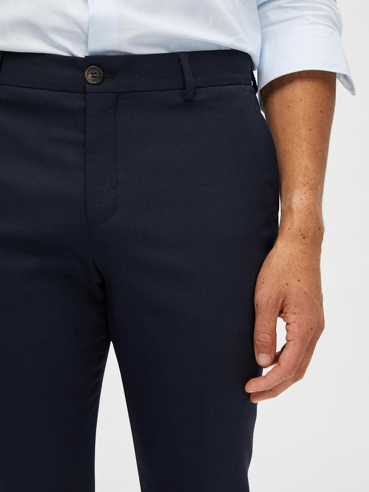 Selected Homme Male Hose Gewebter Wollgemisch, 40 Navy Blazer