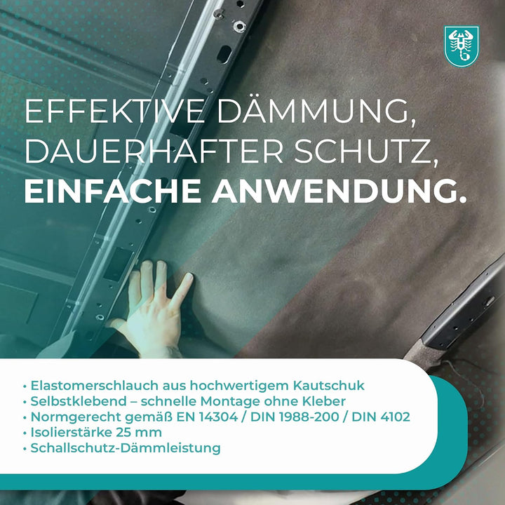 Armaflex® Armacell® original XG Kautschuk Platten selbstklebend (Isolierstärke 25 mm 1000 x 4000 mm