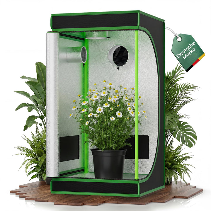 Kingpower Mini-Gewächshaus für Anzucht von Pflanzen, Blumen, Gemüse, Obst, Kräuter, Gewächshaus für