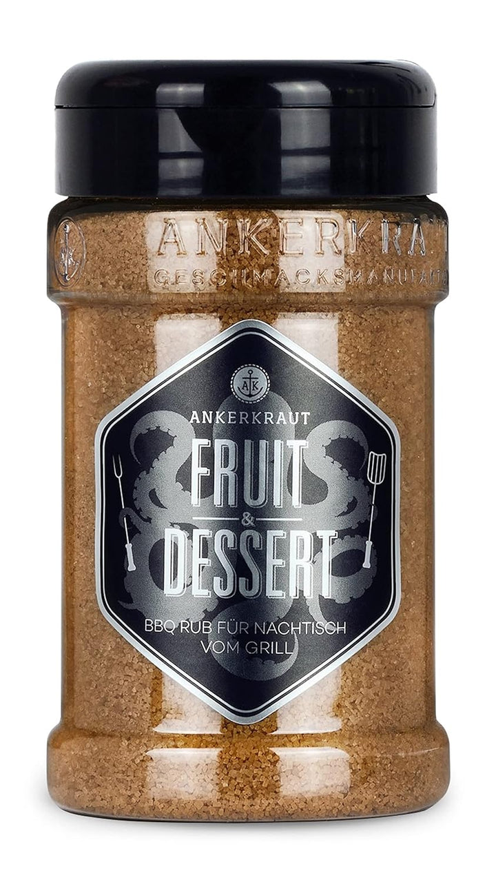 Ankerkraut Grillbuch-Set mit 6 Streuern, 1320g Gewürze plus Buch im Bundle Single, Single
