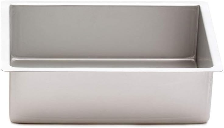 Decora, 0062644 Professionelle rechteckige Backform 20 x 30 x 10 cm, Aus eloxiertem Aluminium, Ohne