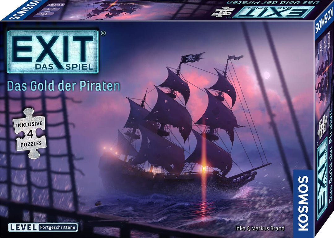 KOSMOS EXIT - Das Spiel + Puzzle: Das Gold der Piraten