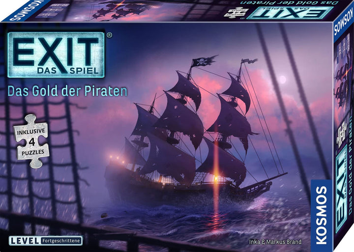 KOSMOS EXIT - Das Spiel + Puzzle: Das Gold der Piraten